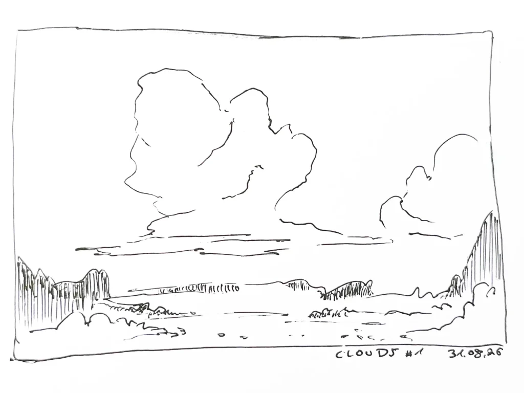 Clouds No. 1-4
