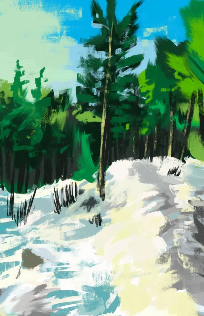 Winter Forest No. 1